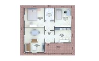 82 m² Prefabricated House