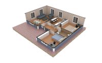 87 m² Prefabricated House