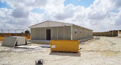 Production of Prefabricated Building for Oil Extraction site in Libya was completed