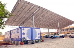 Karmods new generation container is used for solar energy storage in Nigeria