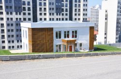 Luxurious Prefabricated Sales Office for Boshphorus City Project