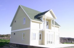 Lightning Steel Frame House