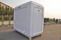 prefabricated toilet