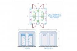 Toilet/Shower Cabin Plans