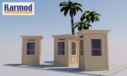 prefabricated kiosks